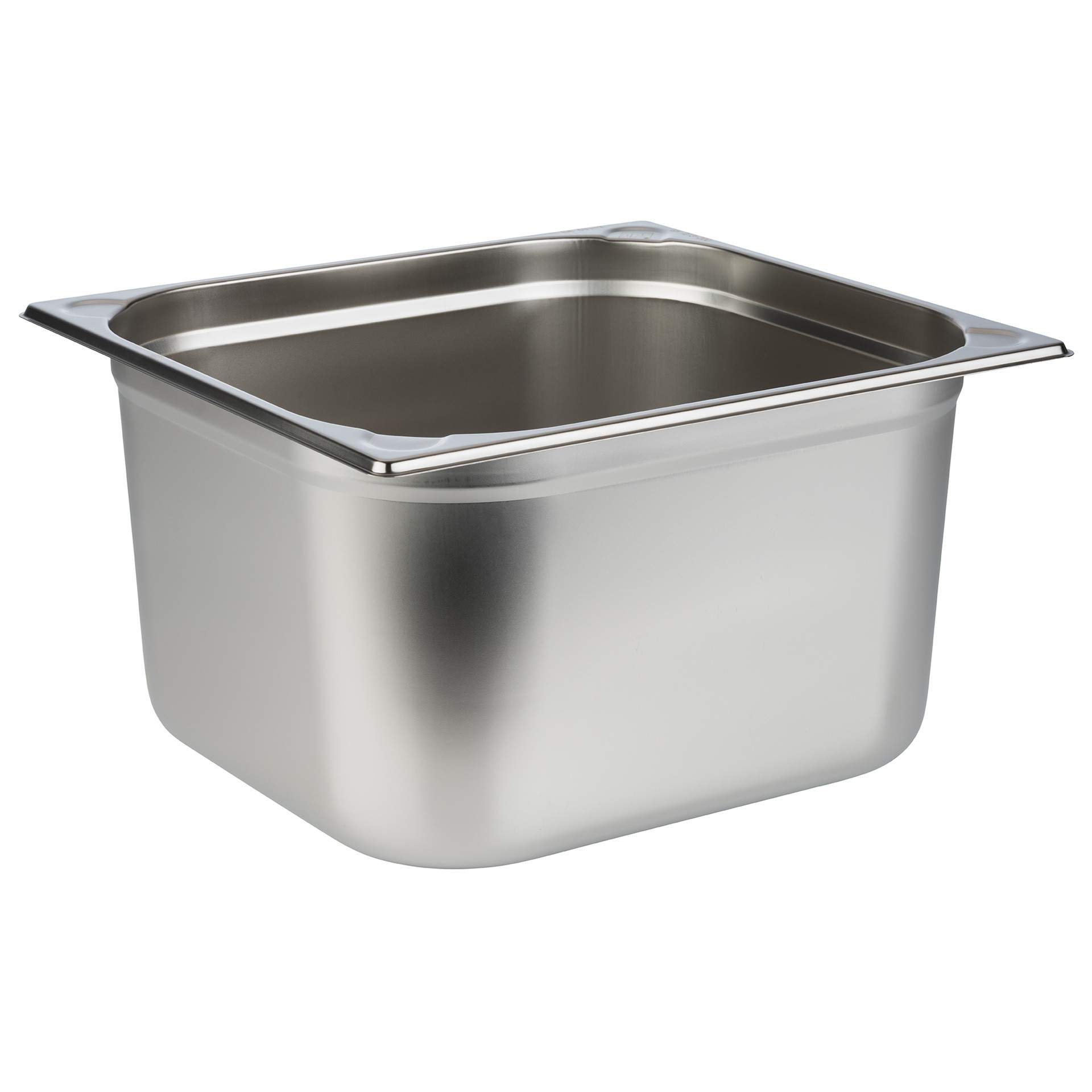 GN-Behälter - Inhalt 18 l - GN 2/3 (354 x 325 mm) - 200 mm - Edelstahl - 81707-B