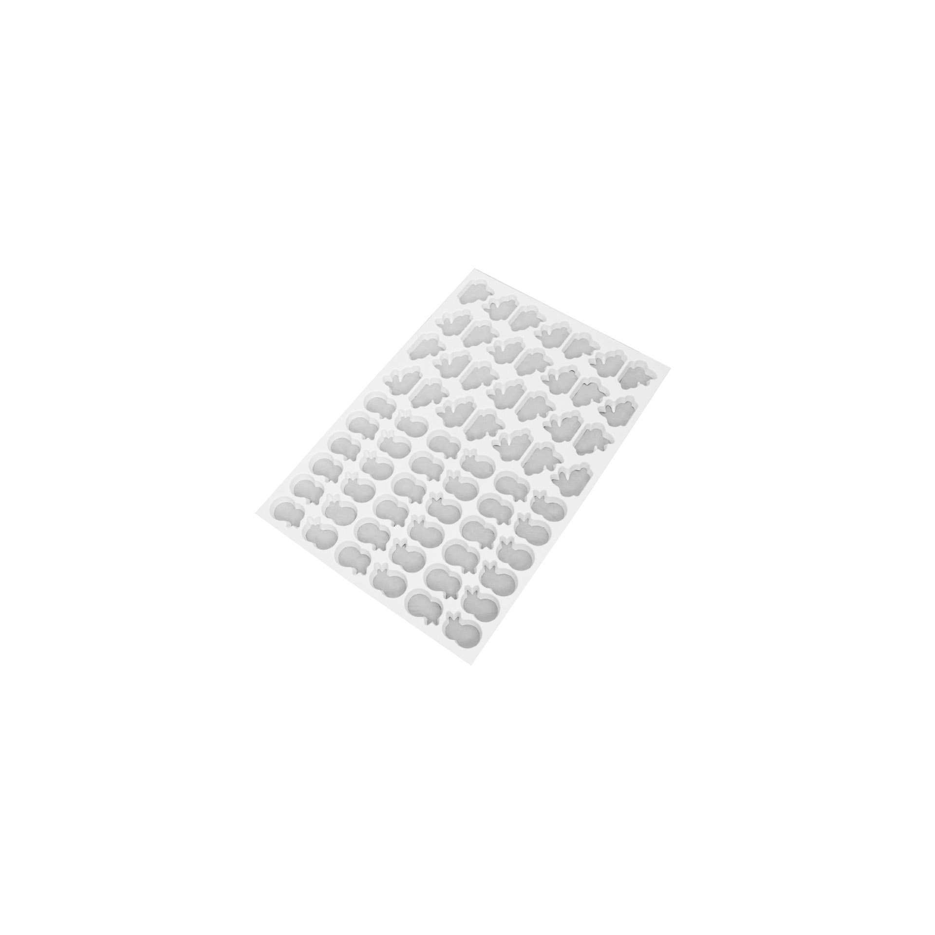 Ausstechmatte - Hase / Küken - Abm. 57,5 x 39,0 x 1,8 cm - Polystyrol - 166029-C