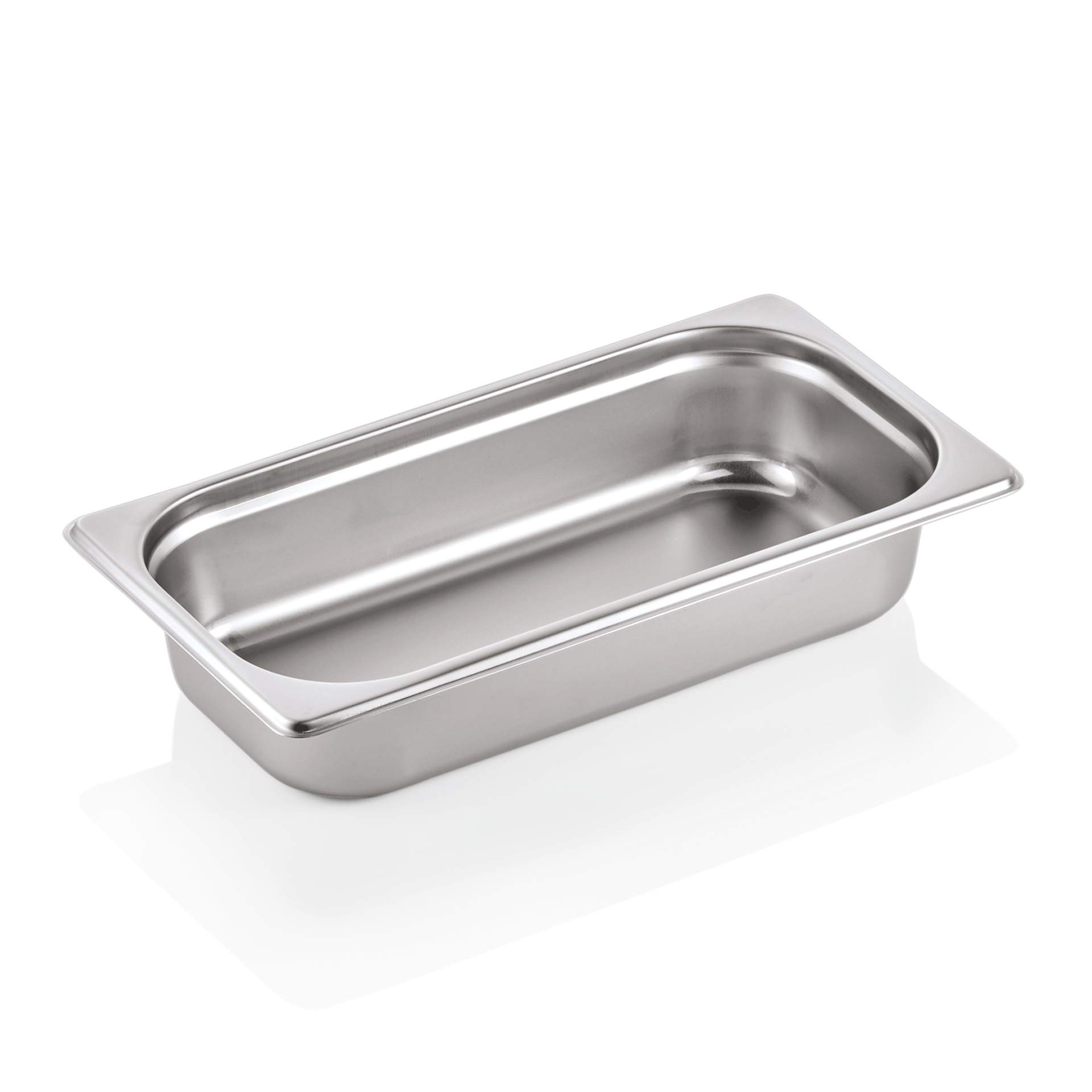 GN-Behälter - 18/8 - Serie 90 - GN 1/3 (325 x 176 mm) - 65 mm - Edelstahl - 9013065-A